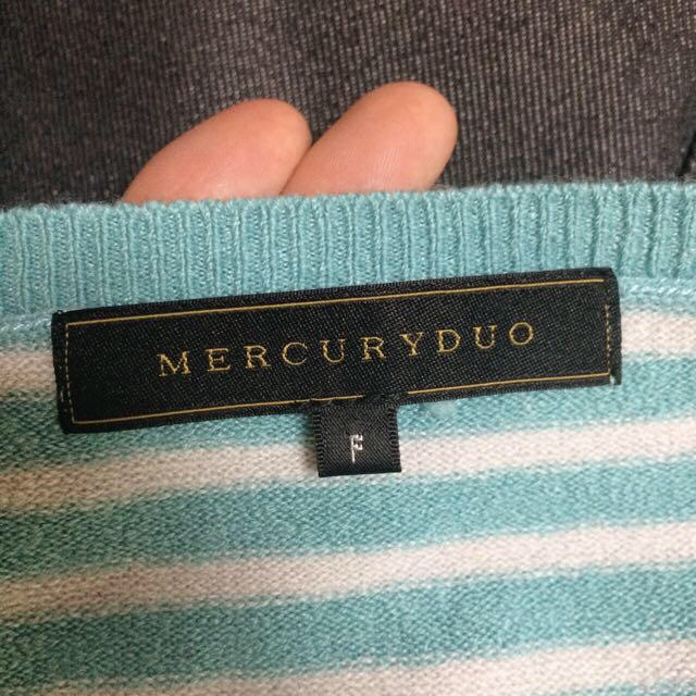 MERCURYDUO(マーキュリーデュオ)の♡ボーダーニット♡ レディースのトップス(ニット/セーター)の商品写真