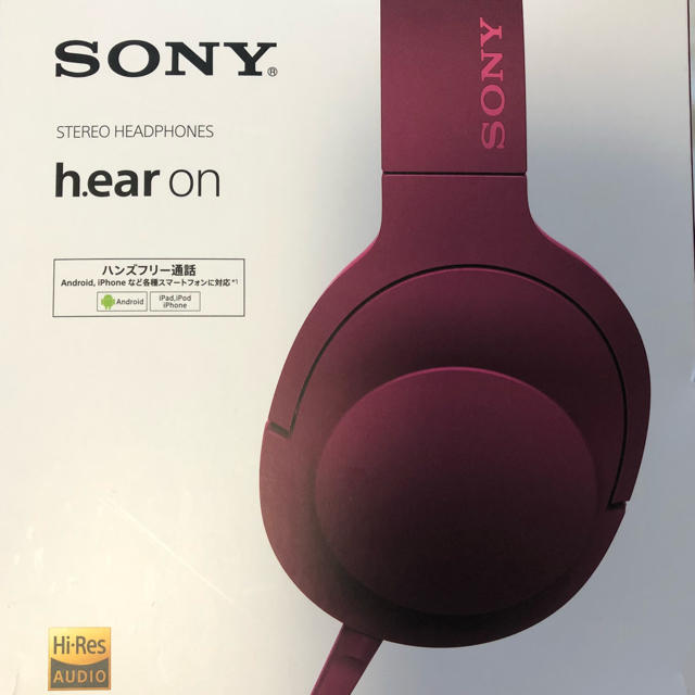 SONY(ソニー)のSONY h.ear on  MDR-100A スマホ/家電/カメラのオーディオ機器(ヘッドフォン/イヤフォン)の商品写真