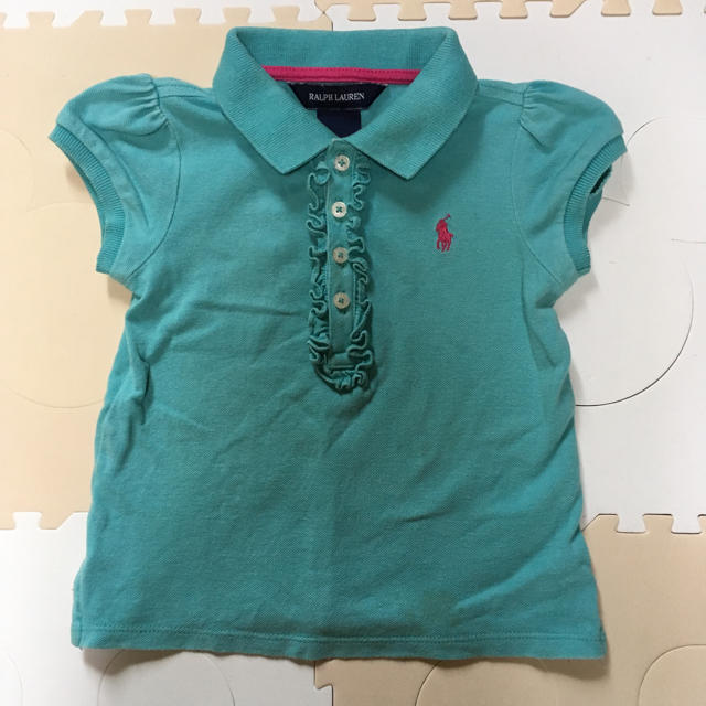 POLO RALPH LAUREN(ポロラルフローレン)のラルフ ☆ ポロシャツ 2T(90) キッズ/ベビー/マタニティのキッズ服女の子用(90cm~)(Tシャツ/カットソー)の商品写真