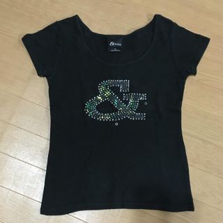 アンドバイピーアンドディー(&byP&D)のピンキー&ダイアン Tシャツ ブラック(Tシャツ(半袖/袖なし))