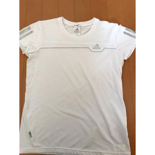 アディダス(adidas)の♡adidasアディダスレディースシャツM♡(Tシャツ(半袖/袖なし))