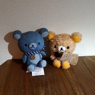 サンエックス(サンエックス)のリラックマ　ペーパーウエイト　2体セット(ぬいぐるみ)