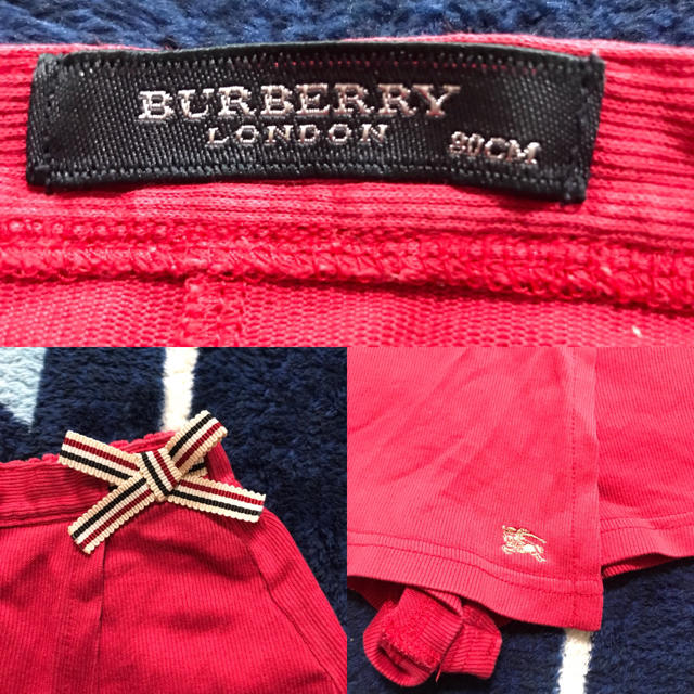 BURBERRY(バーバリー)の❤︎美品❤︎バーバリー Burberry キュロットスカート 80センチ キッズ/ベビー/マタニティのベビー服(~85cm)(スカート)の商品写真