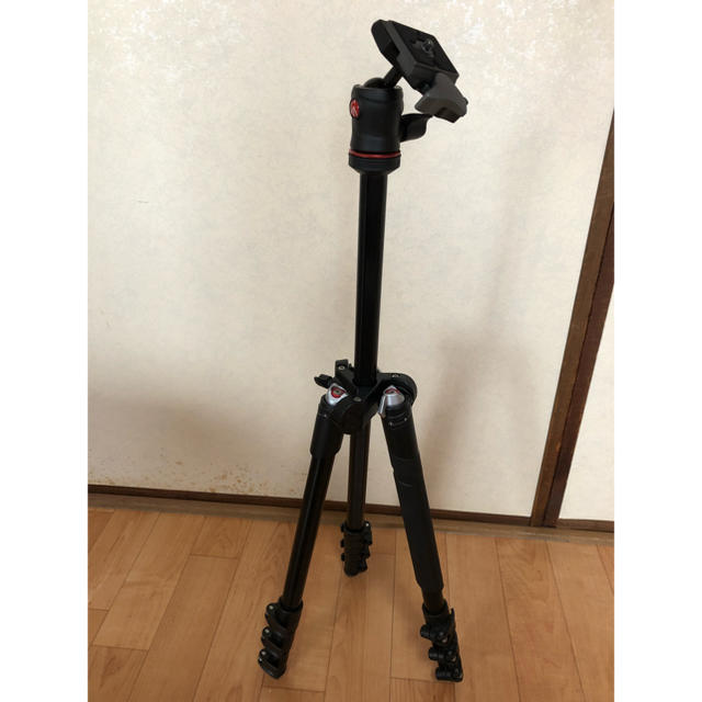 Manfrotto(マンフロット)のManfrotto コンパクト三脚 Befree アルミ 4段 ボール雲台キット スマホ/家電/カメラのスマホアクセサリー(自撮り棒)の商品写真