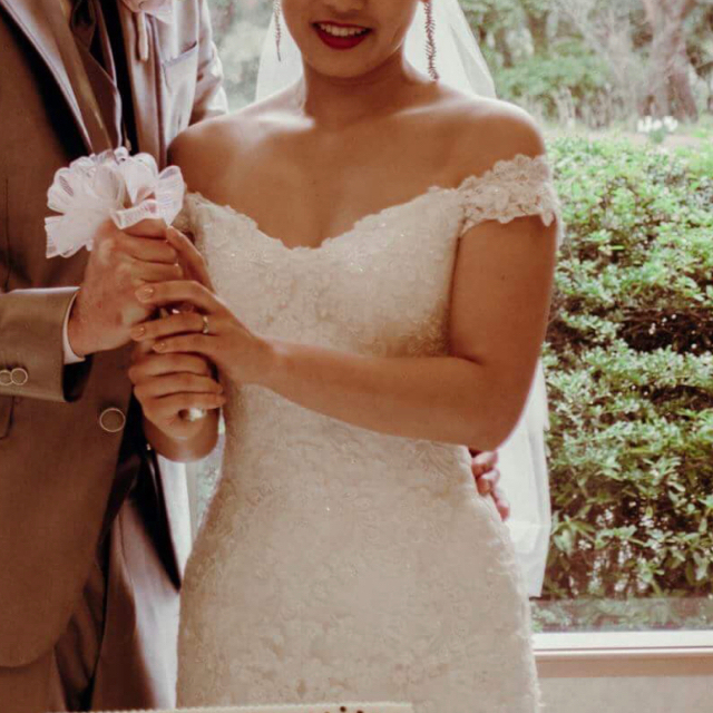 激安の ellis bridals 結婚式 ウェディングドレス マーメイド