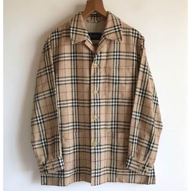 BURBERRY - 美品 バーバリー ロンドン シルク リネン ノバチェック ジャケット ベージュの通販 by Rinnel's shop