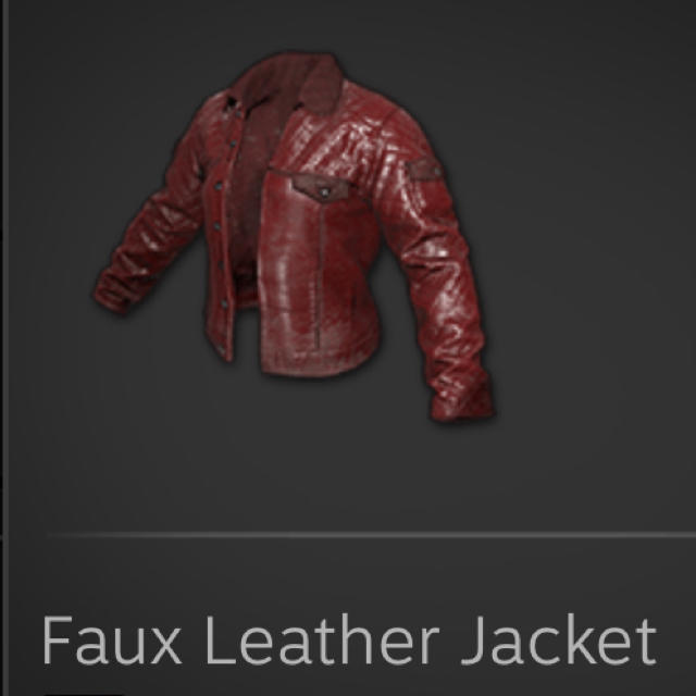 PUBG faux leather jacket 赤ジャケット Nさん専用 エンタメ/ホビーのゲームソフト/ゲーム機本体(PCゲームソフト)の商品写真