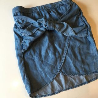 ドゥロワー(Drawer)のZara スカート デニム風(ミニスカート)