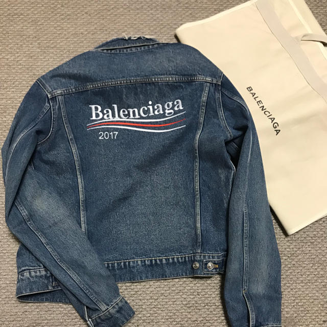 Balenciaga(バレンシアガ)のbalenciaga キャンペーン デニムジャケット メンズのジャケット/アウター(Gジャン/デニムジャケット)の商品写真
