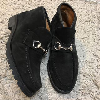 グッチ(Gucci)のGUCCI グッチ ハイカットローファー サイズ7.5(スリッポン/モカシン)