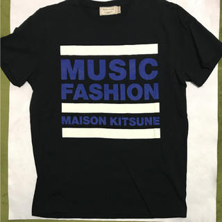 メゾンキツネ(MAISON KITSUNE')の美品 メゾンキツネ Tシャツ(Tシャツ/カットソー(半袖/袖なし))