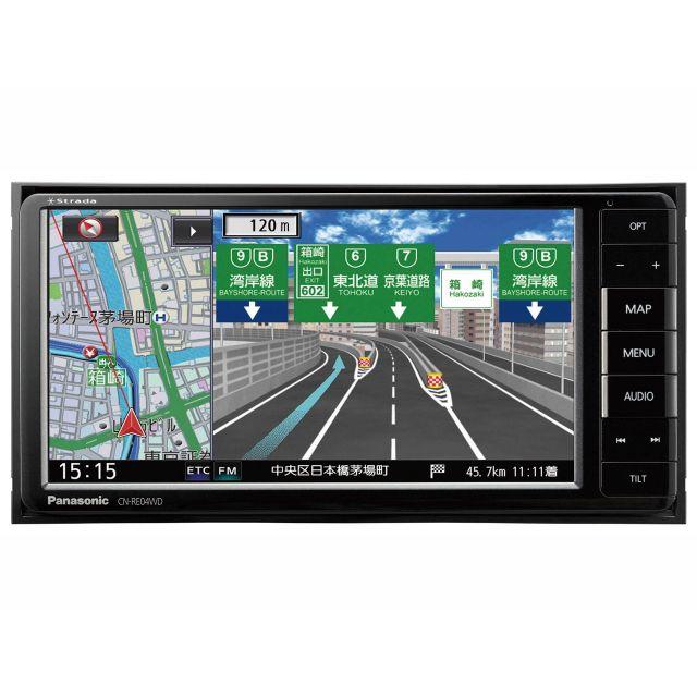 大割引 - Panasonic 新品 CN-RE04WD ストラーダ Panasonic 送料込