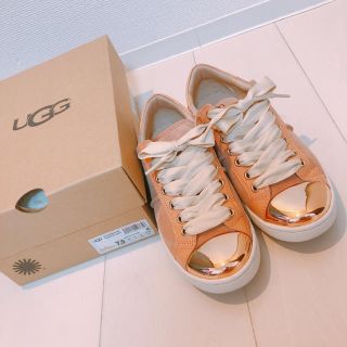 アグ(UGG)の最終値下げ！UGG アグ☆EVANGELIN☆ツマ先キラリ☆スニーカー 24.5(スニーカー)