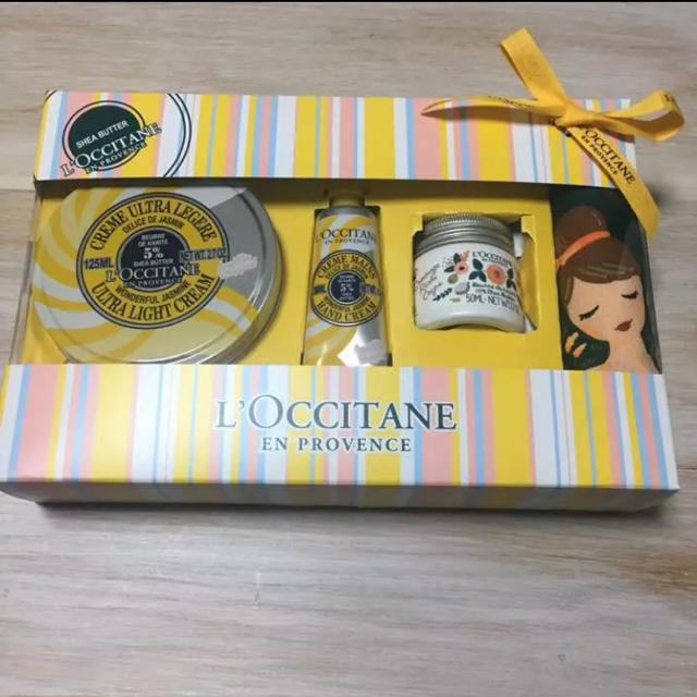 L'OCCITANE(ロクシタン)のロクシタン パレットシア&スノーシア ジャスミンパッション コンプリート コスメ/美容のボディケア(ボディクリーム)の商品写真