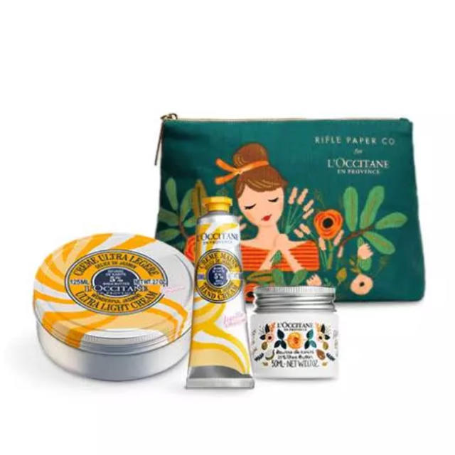 L'OCCITANE(ロクシタン)のロクシタン パレットシア&スノーシア ジャスミンパッション コンプリート コスメ/美容のボディケア(ボディクリーム)の商品写真