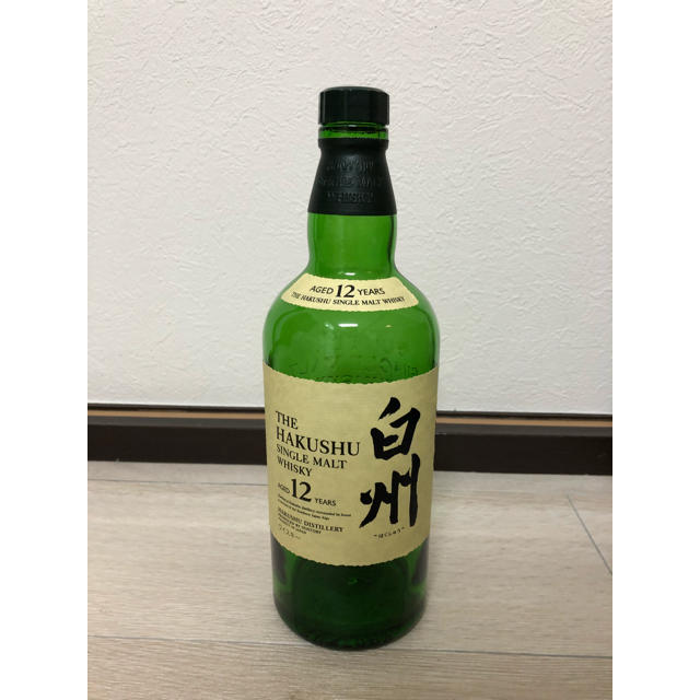 サントリー(サントリー)の白州 12年 空ビン 食品/飲料/酒の酒(ウイスキー)の商品写真