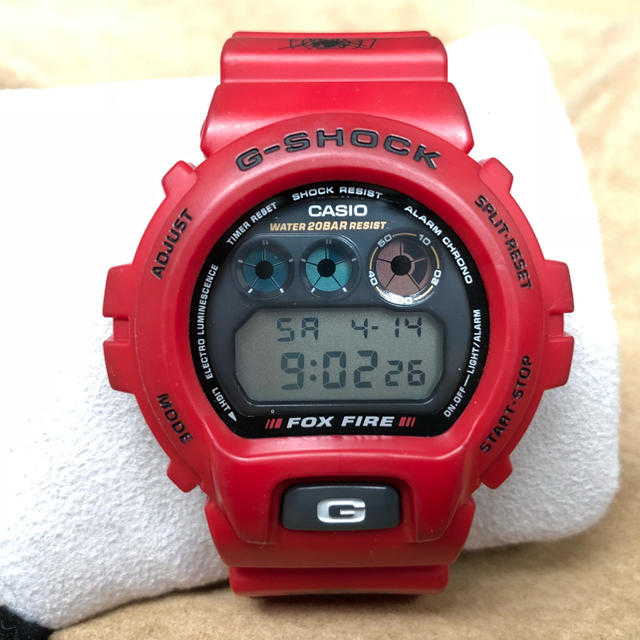 G-SHOCK(ジーショック)のG-SHOCK スラッシャー DW-6900H-4 レッド 限 メンズの時計(腕時計(デジタル))の商品写真