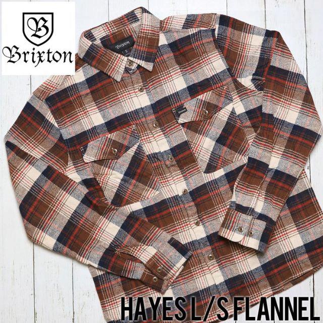 ブリクストン HAYES L/S FLANNEL フランネルシャツ メンズのトップス(シャツ)の商品写真