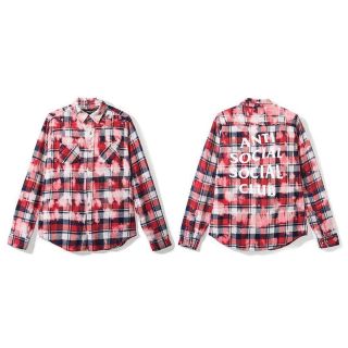 アンチ(ANTI)のASSC PSY RED FLANNEL  SIZE:s (シャツ)