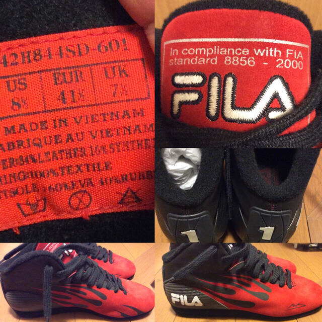 FILA - レア最後の1品FILA ミハエル・シューマッハ FILA - レア最後の1品FILA ミハエル・シューマッハ