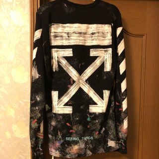 オフホワイト(OFF-WHITE)のoff-white オフホワイト Galaxy ロンT(Tシャツ/カットソー(七分/長袖))