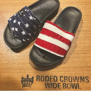 ロデオクラウンズワイドボウル(RODEO CROWNS WIDE BOWL)のみーさま分 テラスモール湘南 獲得品(サンダル)