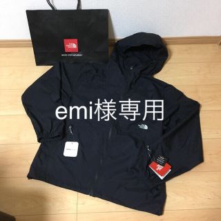 ザノースフェイス(THE NORTH FACE)の専用 お取り置き中‼️新品 ノースフェイス コンパクトジャケット 黒 Lサイズ(ナイロンジャケット)