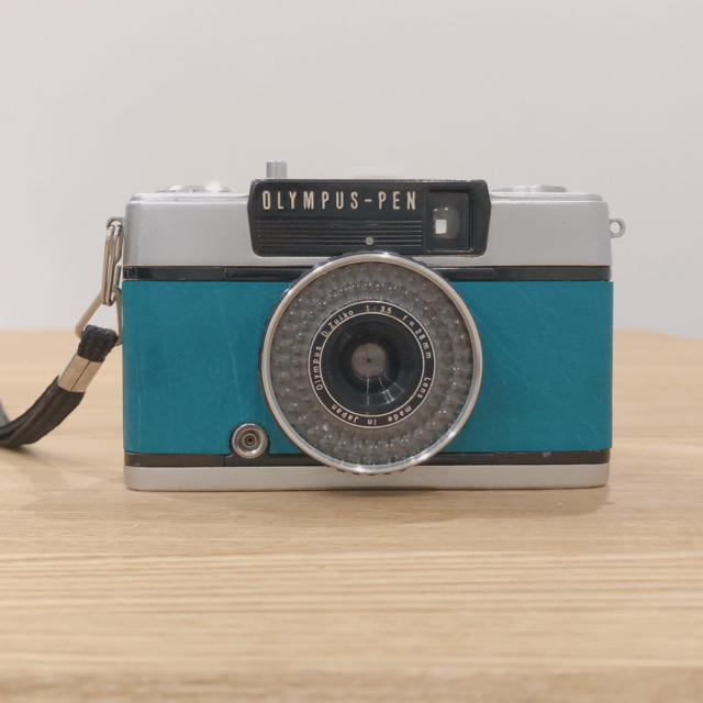 整備済・完動品】 OLYMPUS PEN EE-3 ターコイズ 【半額】 3744円引き ...