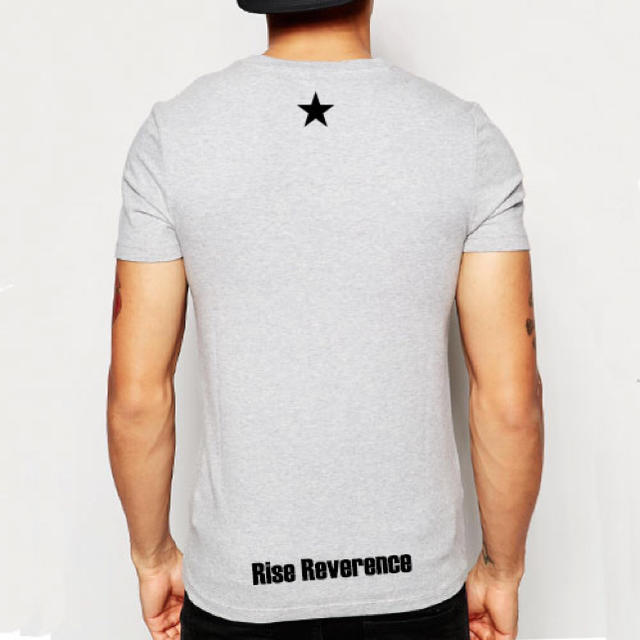 Ron Herman(ロンハーマン)のライズリヴァレンス メキシカンスカルワッペン Tシャツ gry メンズのトップス(Tシャツ/カットソー(半袖/袖なし))の商品写真