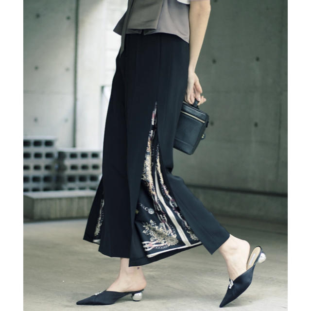 Chiffon Wide-Leg Pants Women Spring Summer Drape High-Waisted