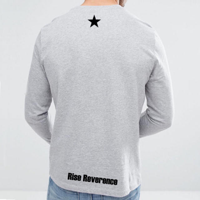 Ron Herman(ロンハーマン)のライズリヴァレンス メキシカンスカルワッペン ロンT gry メンズのトップス(Tシャツ/カットソー(七分/長袖))の商品写真