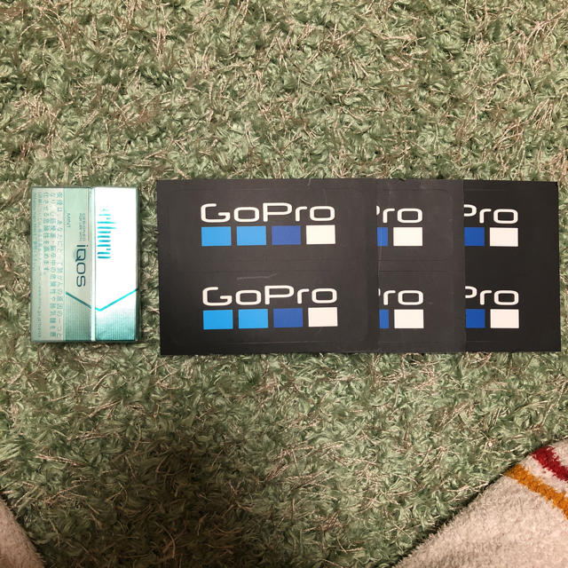 GoPro(ゴープロ)のgoproステッカー 2×3枚 自動車/バイクのバイク(ステッカー)の商品写真