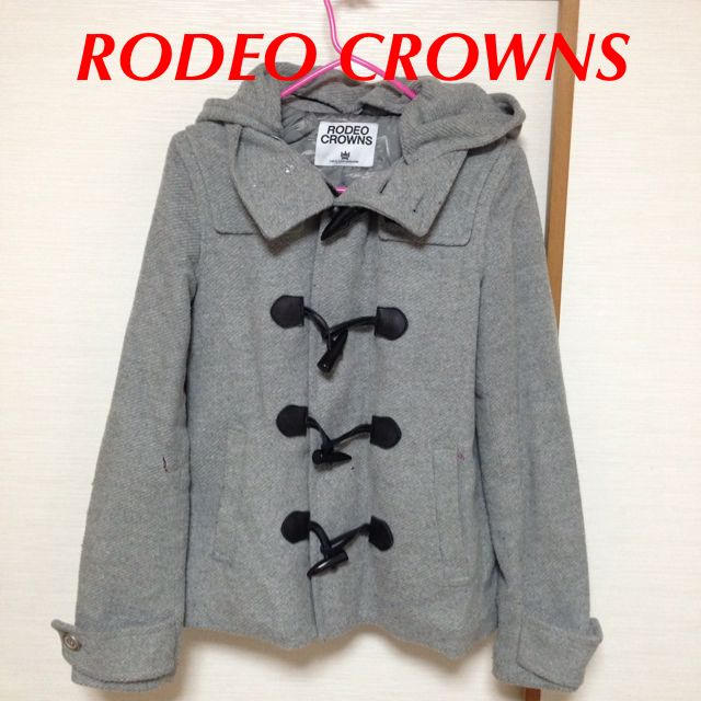 RODEO CROWNS(ロデオクラウンズ)のrodeoダッフルコート レディースのジャケット/アウター(ダッフルコート)の商品写真