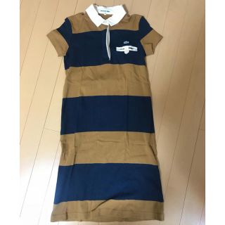 ラコステ(LACOSTE)のラコステ♡半袖ワンピース サイズ38(ひざ丈ワンピース)