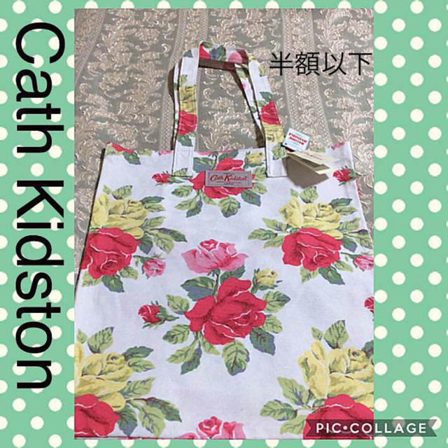 Cath Kidston(キャスキッドソン)の新品❤️CathKidstonトートバッグ(コットン地) レディースのバッグ(トートバッグ)の商品写真