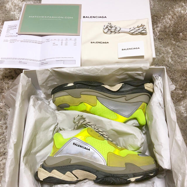 おトク】 100%正規品 - Balenciaga 早い者勝ちバレンシアガ 44 ネオン