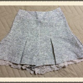 フランシュリッペ(franche lippee)のリッペ★ラメフリルキュロット小鳥刺繍(キュロット)