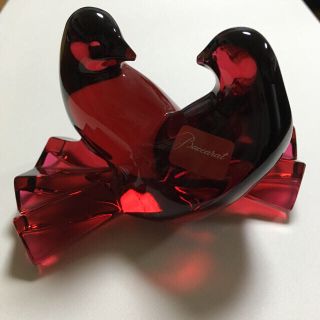 バカラ(Baccarat)のバカラ LOVING DOVES バード(置物)