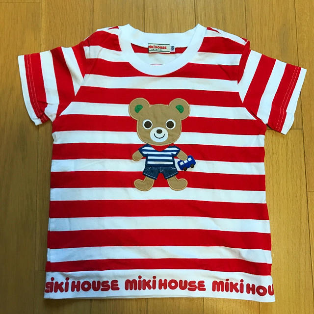 mikihouse(ミキハウス)の美品♡ミキハウス Tシャツ 100㎝ キッズ/ベビー/マタニティのキッズ服男の子用(90cm~)(Tシャツ/カットソー)の商品写真