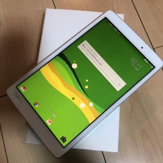 エルジーエレクトロニクス(LG Electronics)のQua tab PX LGT31 ホワイト(タブレット)