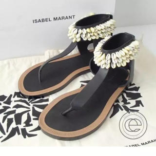 イザベルマラン(Isabel Marant)のイザベルマラン Cauri Shoes シェルトングサンダル37(サンダル)