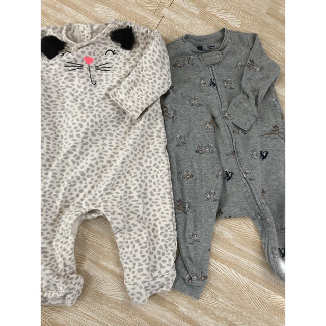 babyGAP(ベビーギャップ)のGAP ギャップ ロンパース 4点セット キッズ/ベビー/マタニティのベビー服(~85cm)(ロンパース)の商品写真