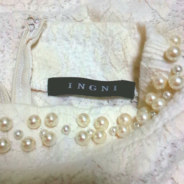 INGNI(イング)のINGNI ビジュートップス レディースのトップス(カットソー(長袖/七分))の商品写真