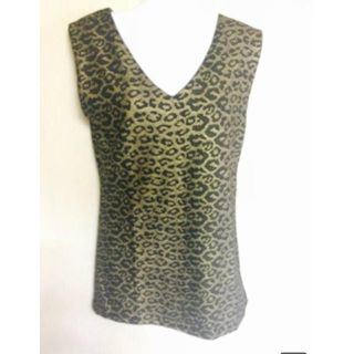 ベイビーシュープ(baby shoop)の【 ベイビーシュープ】【新品】ヒョウ柄カットソー♪ゴールド(Tシャツ(半袖/袖なし))