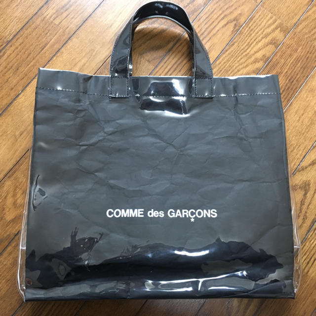 BLACK COMME des GARCONS(ブラックコムデギャルソン)のコムデギャルソン PVC トートバッグ メンズのバッグ(トートバッグ)の商品写真