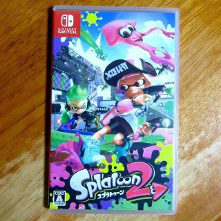 ニンテンドースイッチ(Nintendo Switch)の美品 Nintendo Switch スプラトゥーン2(家庭用ゲームソフト)