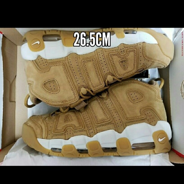 NIKE(ナイキ)の26.5cm NIKE AIR MORE UPTEMPO '96　WHEAT メンズの靴/シューズ(スニーカー)の商品写真