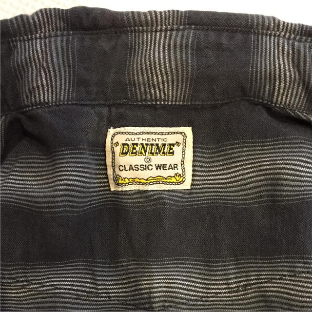 DENIME(ドゥニーム)のドゥニーム ウェスタンシャツ Lサイズ メンズのトップス(シャツ)の商品写真