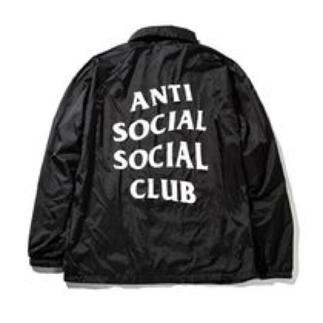 ANTI(アンチ)のanti social social CLUB コーチジャケット XXL 新品 メンズのジャケット/アウター(ナイロンジャケット)の商品写真