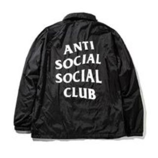 アンチ(ANTI)のanti social social CLUB コーチジャケット XXL 新品(ナイロンジャケット)